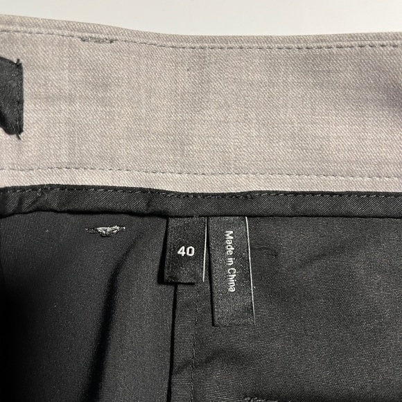 Theory Men’s Zaine Pant in Precision Ponte in Grey Size 40 - Picture 9 of 9